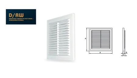 Dospel kratka wentylacyjna Classic D/150 RW biała 007-0170
