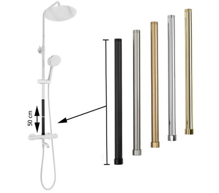 Rea przedłużka do baterii złota 615mm REA-K6651