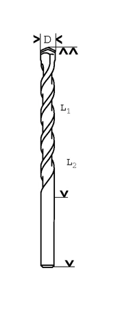 Bosch wiertło do betonu CYL-3 4x40x75mm 2608597656