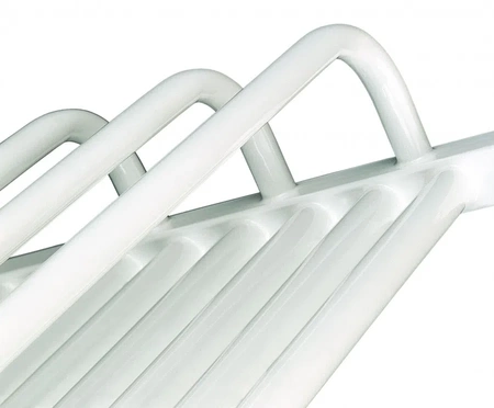 Luxor grzejnik łazienkowy prosty z dodatkowymi przewieszkami LUX-GP 1B/40 600x400mm