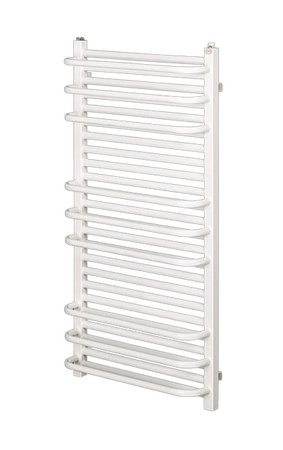 Luxor grzejnik łazienkowy prosty z dodatkowymi przewieszkami LUX-GP 1B/50 600x500mm