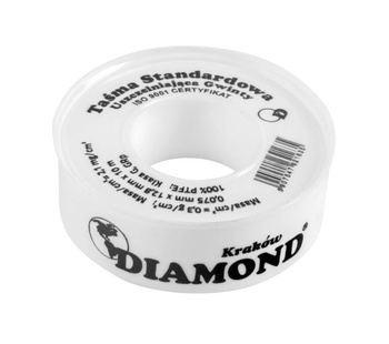 Diamond taśma standardowa 12mm 10m uszczelniająca gwinty ART.572