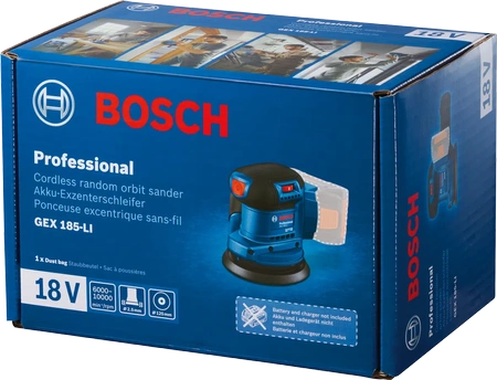 Bosch szlifierka mimośrodowa GEX 185-LI 06013A5020