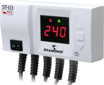 Diamond sterownik pompy C.O. oraz C.W.U. led ST-03