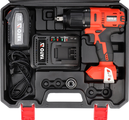 Yato klucz udarowy 18V 1/2'' 700NM 3Ah YT-82806