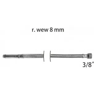 Tucai wąż baterii 600mm M10x3/8" 8mm