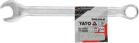 Yato klucz płasko-oczkowy 16mm YT-0345