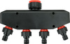 Yato przyłącze kranowe rozdzielacz z 4 wyjściami 3/4"-1" YT-89103