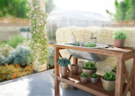 Deante komora gospodarcza stalowa ZYK 0100