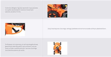 Oleo-Mac kosiarka spalinowa GMC 53 TKE ALLROAD4 z napędem 66079172E5