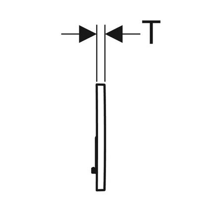 Geberit przycisk do spłukiwania dwudzielnego 115.770.DW.5