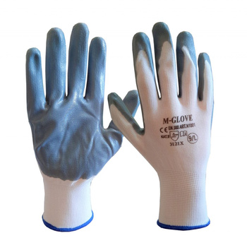M-Glove rękawice ochronne nitrylowe N1001 3121X rozmiar 7/S