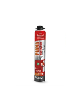 Wkręt-Met piana montażowa ogniochronna FIRE-FOAM 750ml pistoletowa PMPF-750