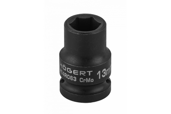 Hogert nasadka udarowa 1/2" 13mm krótka HT4R063