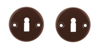 Szyld okrągły na klucz brązowy 4-0046