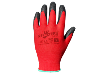 5 Fingers rękawice powlekane Lota czerwono-czarne rozmiar 8