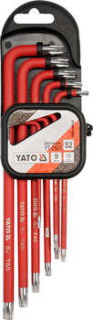 Yato zestaw kluczy Torx 9 sztuk YT-0563