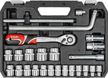 Yato zestaw narzędziowy 1/2" L 25-elementowy YT-38741